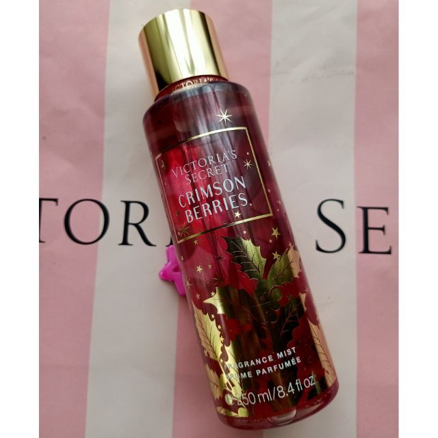 𝗕𝗢𝗗𝗬𝗠𝗜𝗦𝗧⚜️Mẫu thử xịt thơm Body Mist Victoria's Secret - Crimson Berries 250ml