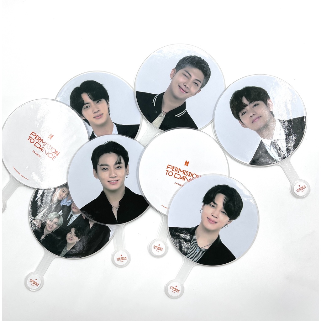Quạt Cầm Tay Mini Hình Thành Viên Nhóm BTS