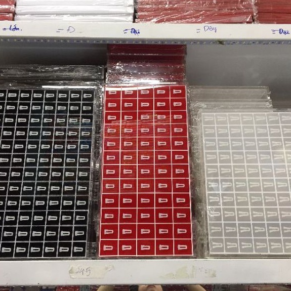 Khay Mica Đựng Nhẫn Sẵn 3 Màu, Sẵn Các Size Khay