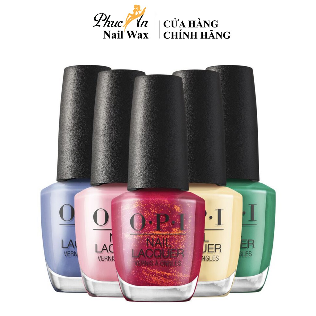 ( Bb221 ) Sơn Móng Tay Opi BST Sắc Màu Rực Rỡ Chính Hãng Mỹ USA , Sơn Opi Nắp Đen Và Opi Shine , Phúc An Nail Wax ( Linh