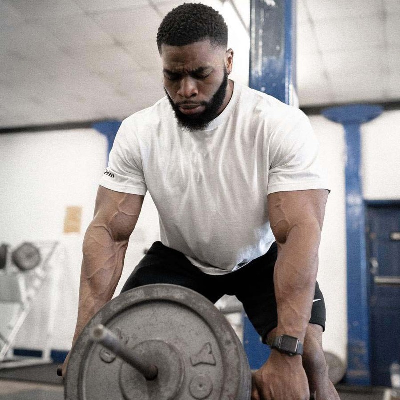 Áo Thun Thể Thao Vải Cotton Thoáng Khí Thoải Mái Thời Trang Cho Nam