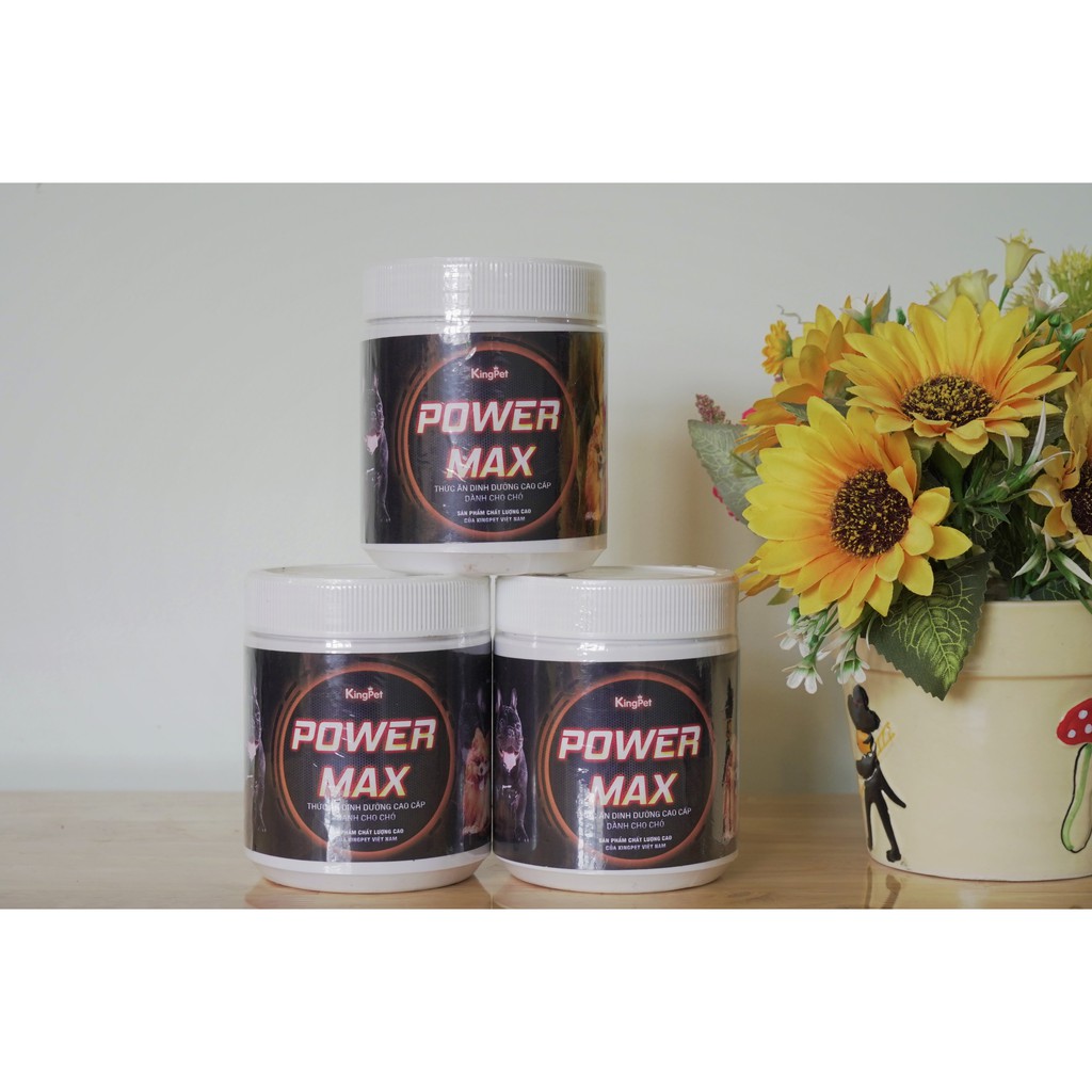 Bột Dinh Dưỡng dành cho chó kén ăn Power Max
