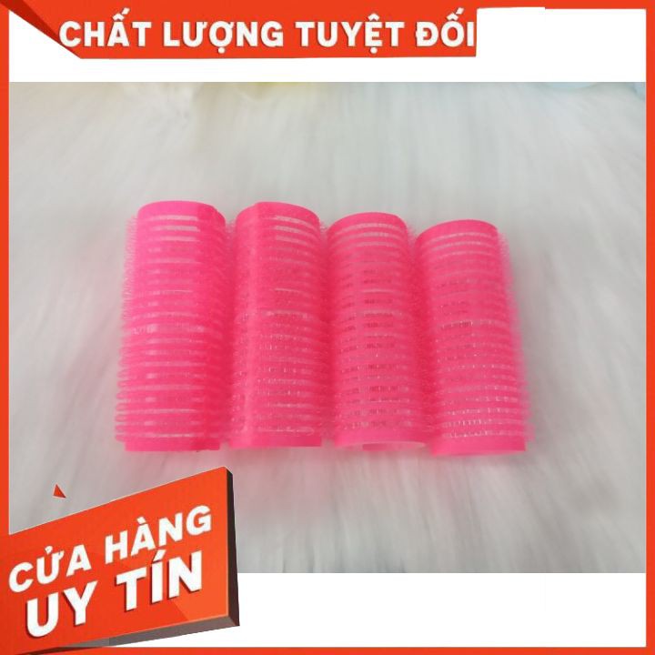 Ống lô dính trục lông quấn tóc tạo độ phồng tại nhà size lớn nhỏ tiện dụng ,xinh xắn tạo kiểu cho tóc xoăn PLTPINKY