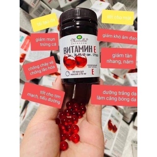 Vitamin e đỏ nga 270mg
