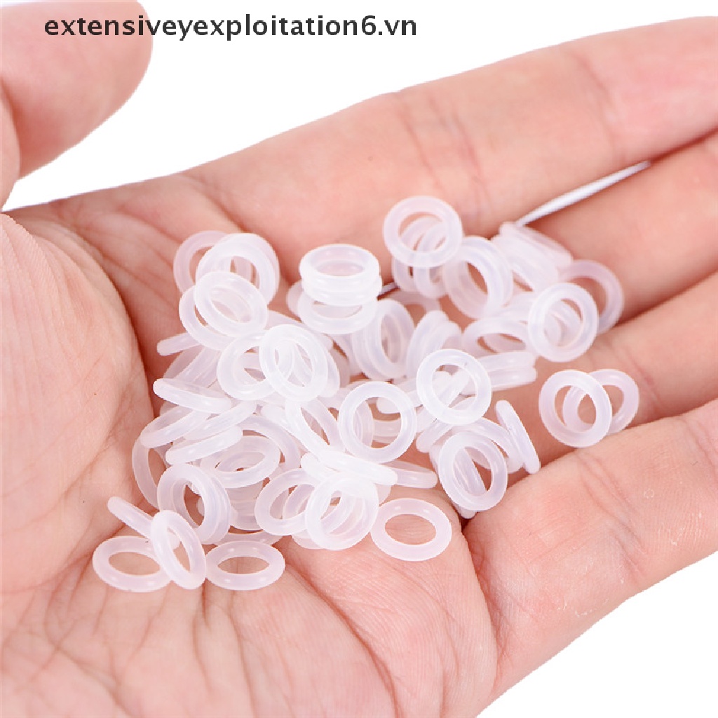 Set 120 vòng đệm cao su tròn silicone giảm sốc chặn âm dành cho bàn phím máy tính Cherry MX