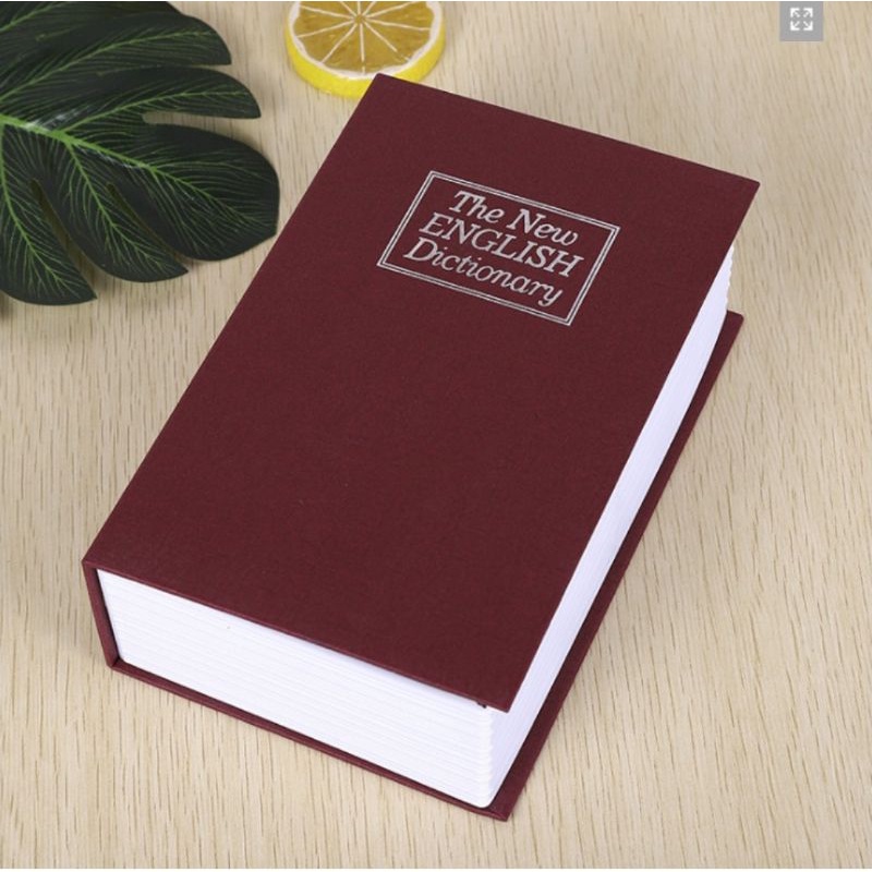 Két sắt hình quyển sách size nhỏ 18cm