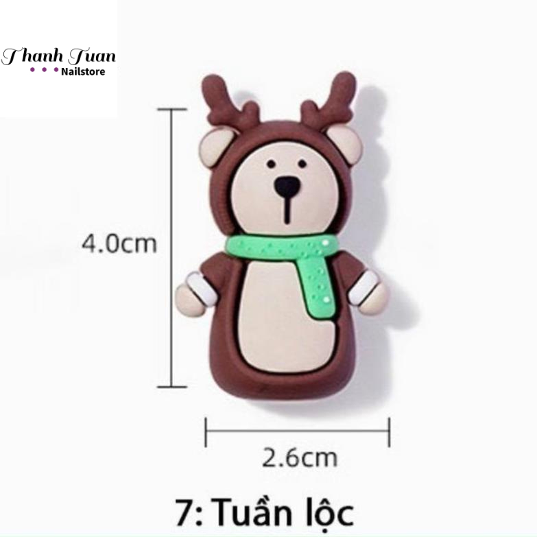 Bọc đầu kìm hình thú cute - bọc đầu kìm silicon chuyên dụng ngành nail  - Phụ kiện đồ nail