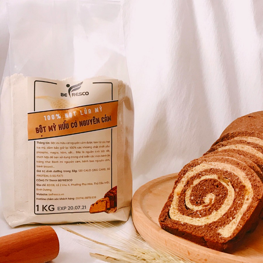 Bột Mì Nguyên Cám Whole Wheat Flour - Be Fresco VN