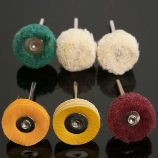 Set 6 đầu cọ đánh bóng gắn máy khoan tiện lợi chất lượng cao