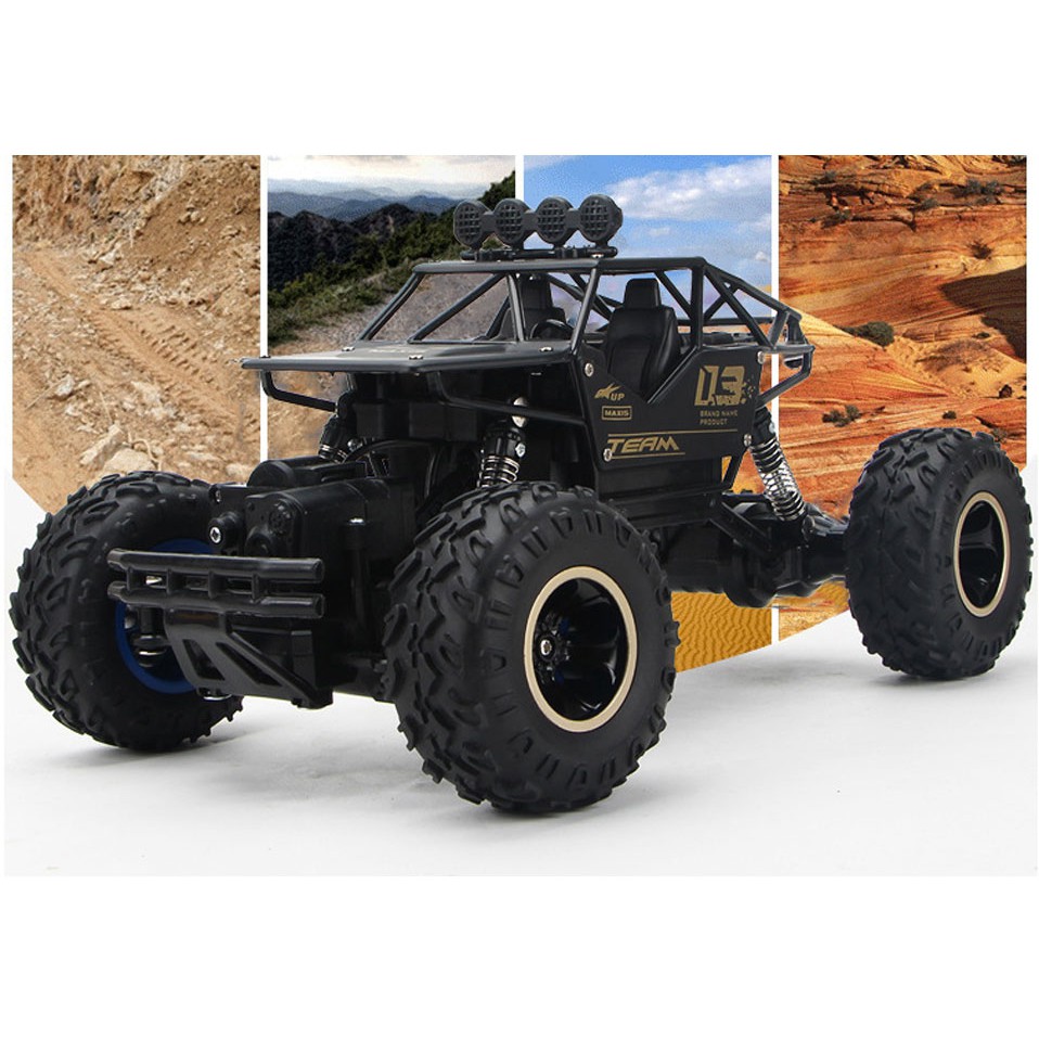 Xe Địa Hình Điều Khiển Từ Xa 2018 4wd Rock Crawler Tỉ Lệ 1: 16