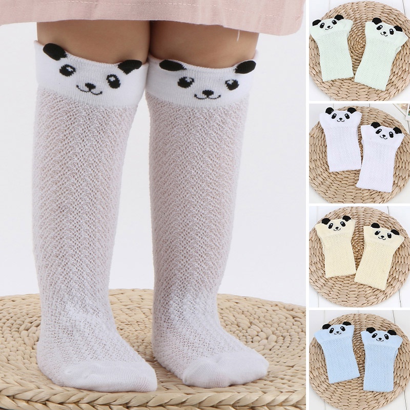 Vớ cotton thoáng khí chống muỗi cho bé gái từ 1-3 tuổi