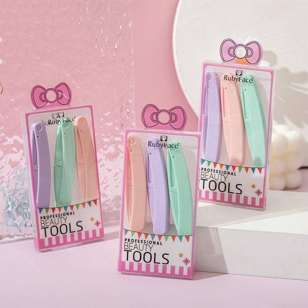 Set 3 Dao Cạo Lông Mày An Toàn Tiện Dụng Cho Nữ