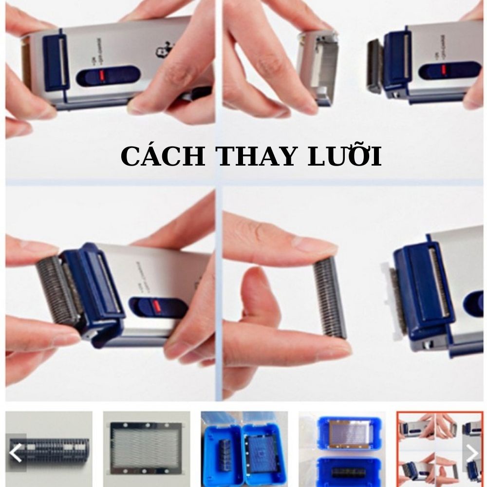 (COMBO) 1 Bộ Lưỡi Và Màng Thay Thế Cho Máy Cạo Râu Yandou SC-W301U