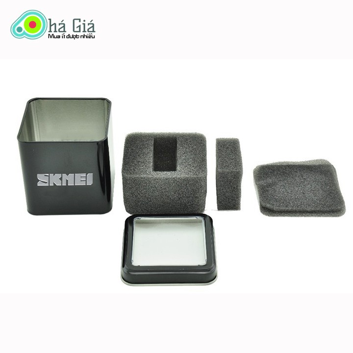 Hộp Thiếc Skmei Chính Hãng 100% Full phụ kiện