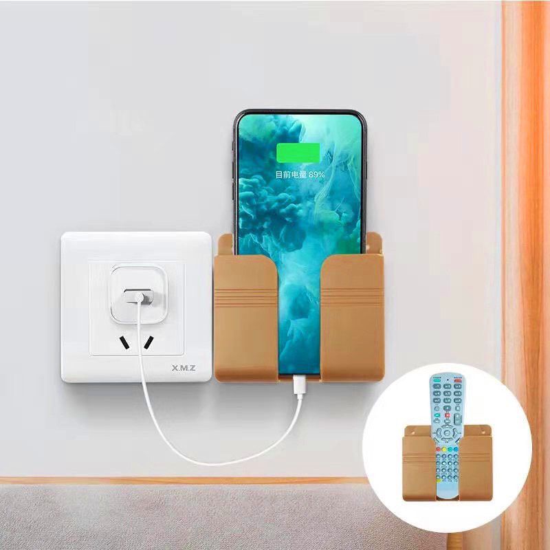 Kệ gián tường để điện thoại,để điều khiển tiện lợi không cần khoan