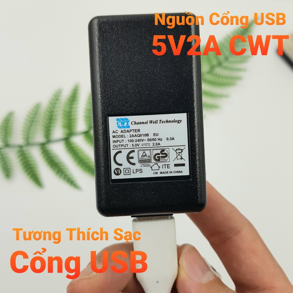 Nguồn Adapter 5V2A USB 2AAQ101B Chính Hãng CWT, Nguồn 5V2A Tosiba | WebRaoVat - webraovat.net.vn