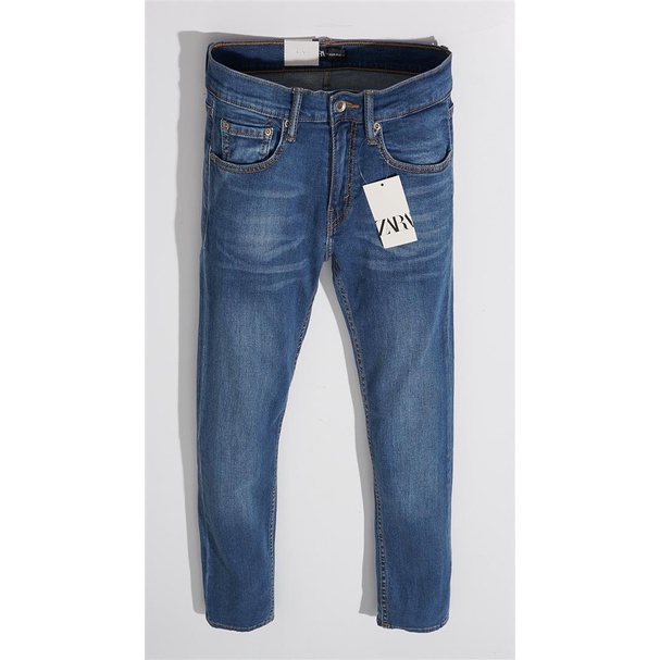 Quần Jeans nam cao cấp, quần bò nam Zara ống đứng, chất co giãn thoải mái