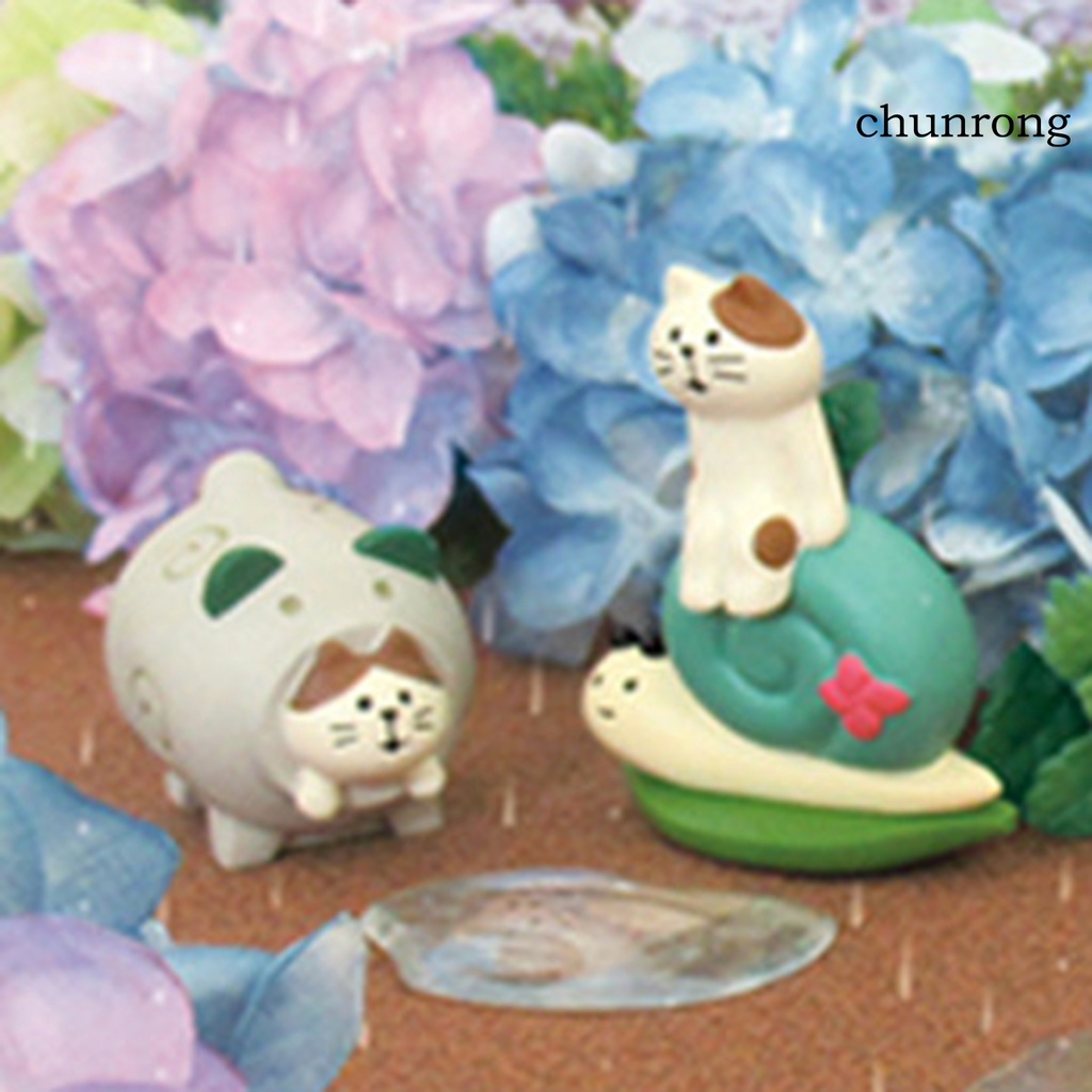 Cr Mô Hình Động Vật Mini Bằng Nhựa Resin Chống Phai Màu Trang Trí Nhà Cửa