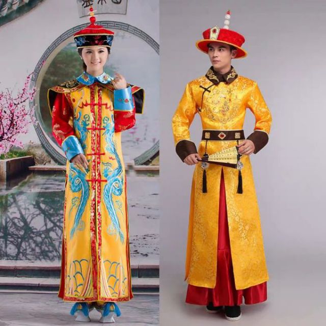 Trang Phục Vua Nhà Thanh, Bộ Đồ Hóa Trang Hoàng Đế Nhà Thanh Cực Kỳ Đẹp Mắt