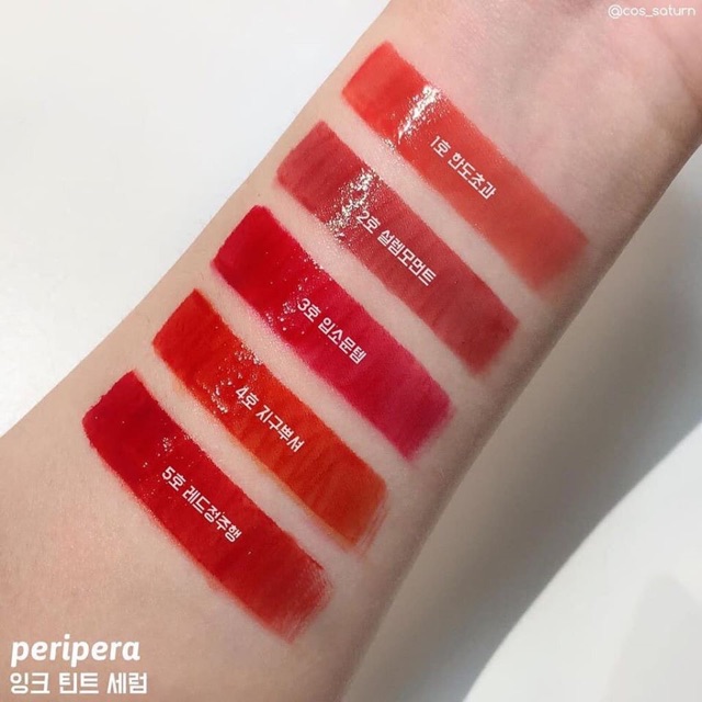 Son Tint Bóng Có Dưỡng Peripera Ink Tint Serum | BigBuy360 - bigbuy360.vn