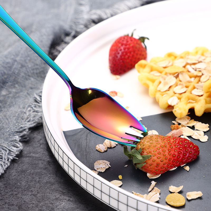 Nĩa Ăn Đa Năng Tiện Dụng Bằng Thép Không Gỉ 304