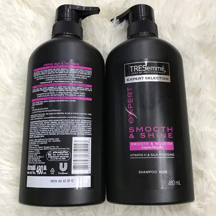 Dầu gội TRESEMME THÁI ĐEN chai 480ml