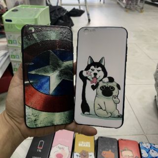 Ốp Iphone6Plus,7Plus/8Plus dẻo viềng in hình kute