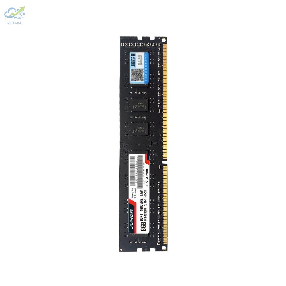 Bộ Nhớ Ram G Juhor Ddr3 8gb 1600mhz 1.5v Dành Cho Máy Tính | BigBuy360 - bigbuy360.vn