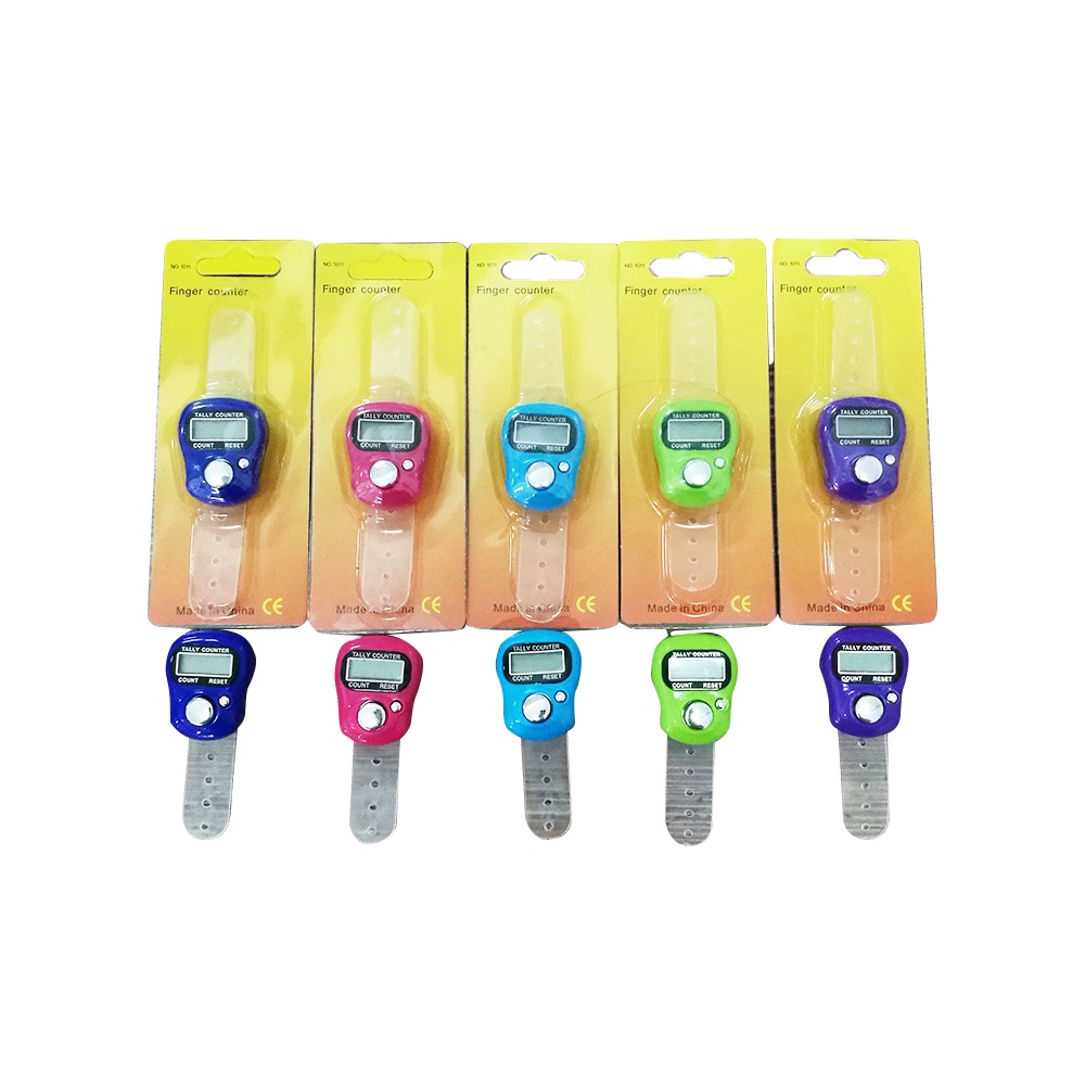 Đồng hồ đếm số điện tử kỹ thuật số pcbfun dạng nhẫn đeo ngón tay