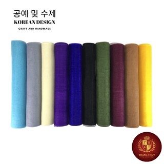 Giấy gói hoa Lưới Cứng Trơn Hàn Quốc