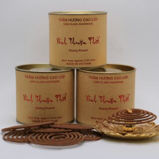 NHANG KHOANH TRẦM HƯƠNG CAO CẤP VĨNH THUẬN PHÁT 4H