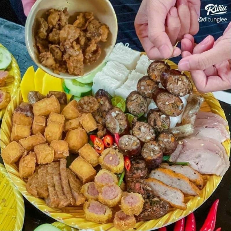 [HCM][HỎA TỐC] Dồi sụn hàng công ty 500G - NUONGFOOD