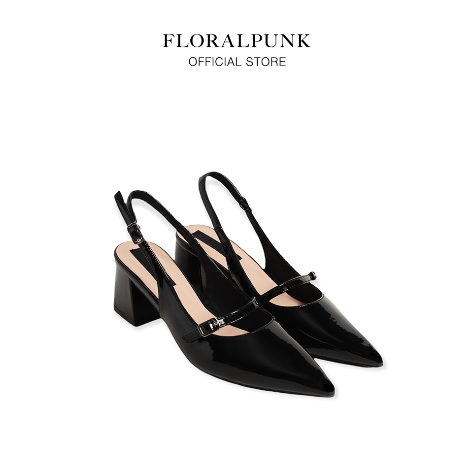 Giày Cao Gót Floralpunk Rachel Slingback Heels