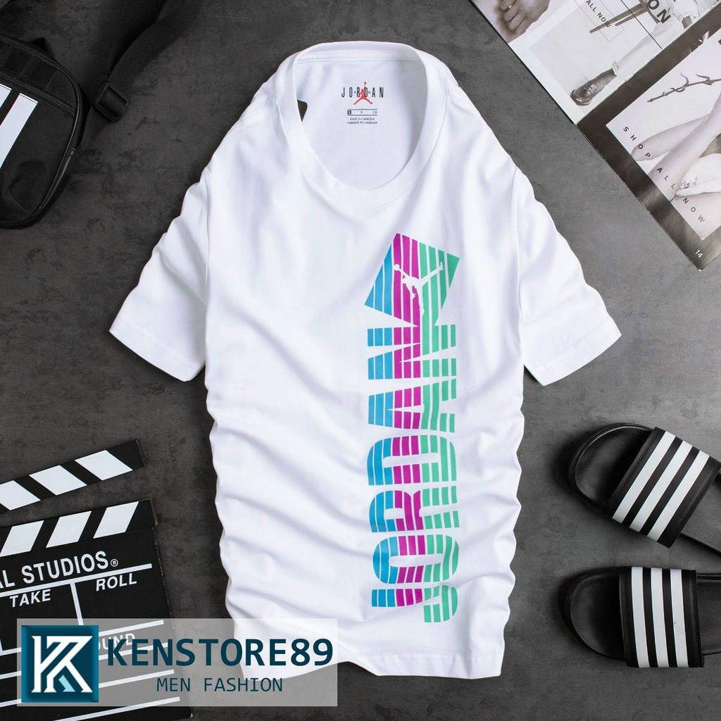 Áo thun nam cổ tròn cotton JD V2 cao cấp KENSTORE89 ATV200
