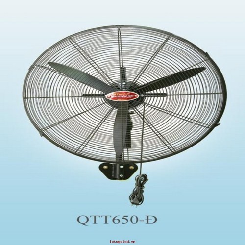 Quạt treo tường công nghiệp Điện Cơ -Thống Nhất- Vinawind QTT650-Đ sải cánh 650- 180W-quạt mạnh -Siêu Bền -BH 12 THÁNG