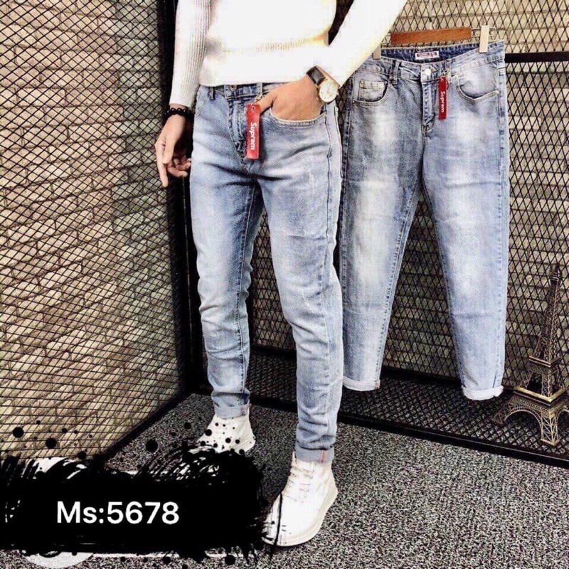 Quần jean dài nam(phom chuẩn chất jean co dãn nhẹ,bán lẻ giá sỉ) | BigBuy360 - bigbuy360.vn