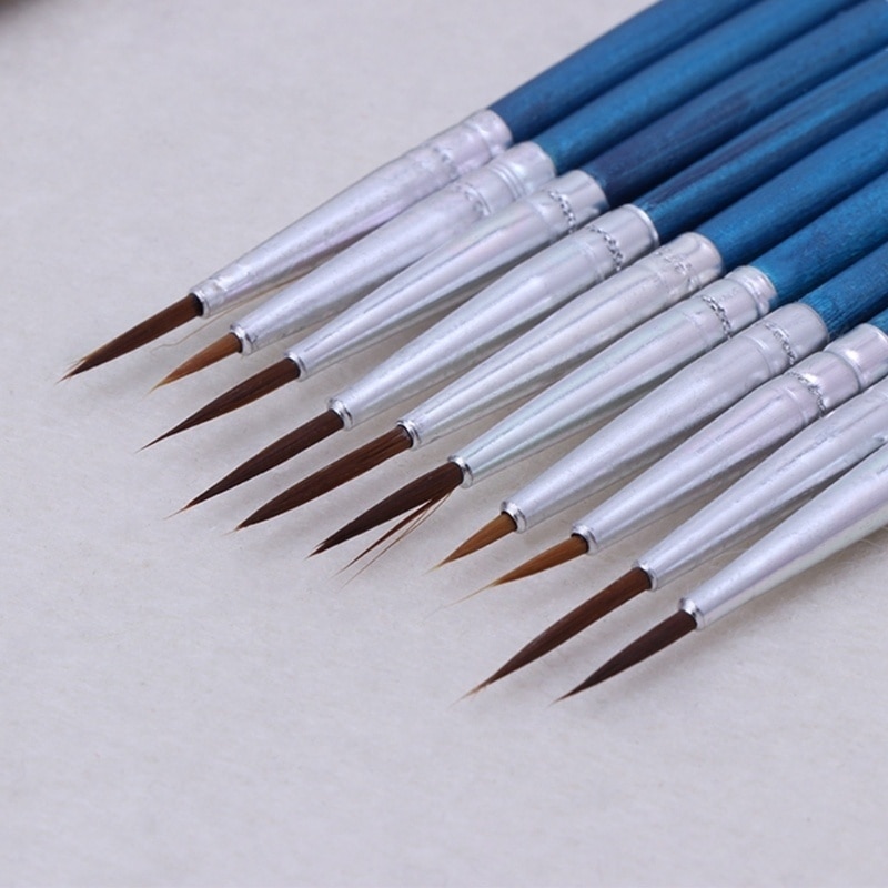 Set 5 Cọ Vẽ Màu Nước Đầu Tròn/M-M-L