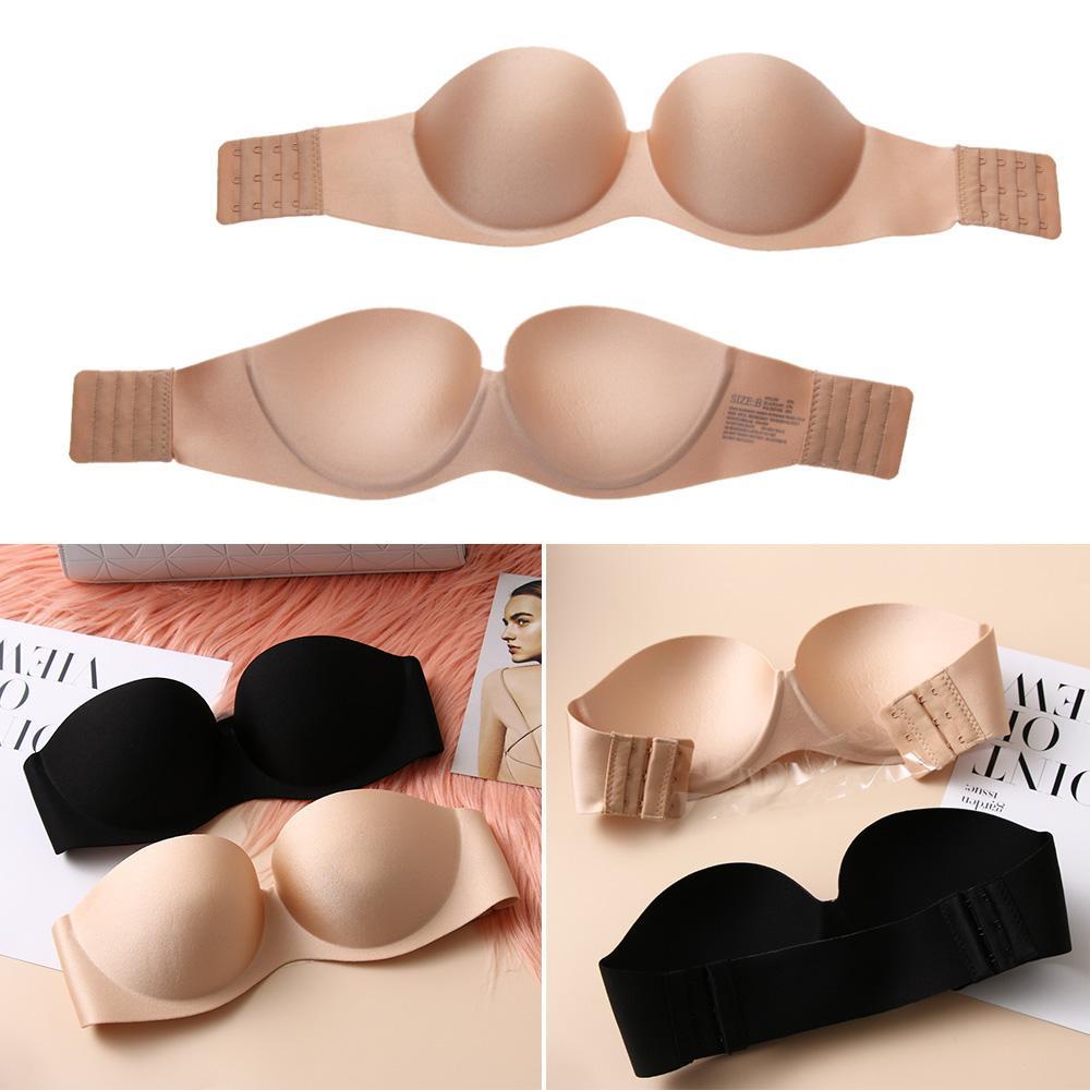 Áo Lót Nâng Ngực Không Dây Chống Trượt Cúp 1 / 2