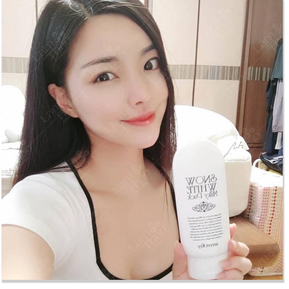 [Mã giảm giá của shop] Kem Tắm Dưỡng Trắng Toàn Thân Secret Key Snow White Milky Pack