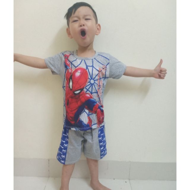 Bộ siêu nhân nhện bé trai