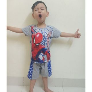 Bộ siêu nhân nhện bé trai