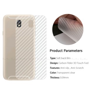 Dán mặt lưng Carbon Samsung J4