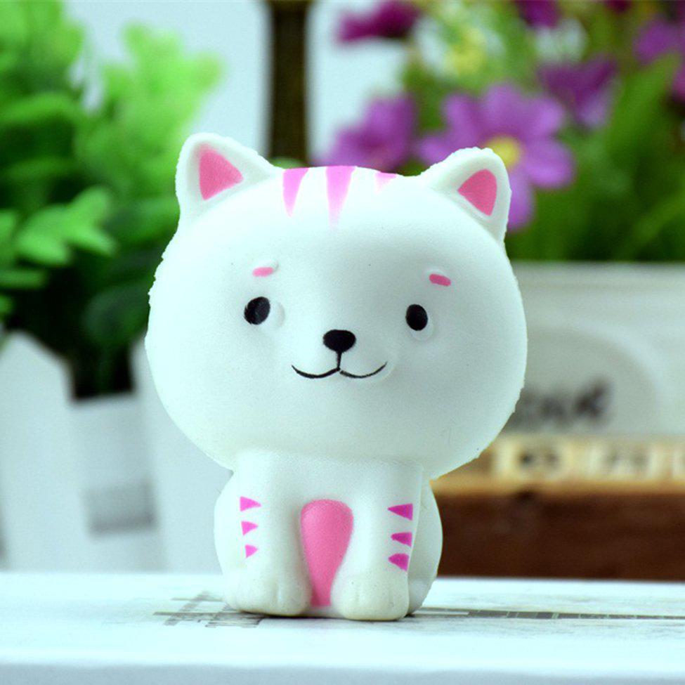 Đồ Chơi Mềm Dẻo Giảm Stress Hình Mèo Dễ Thương