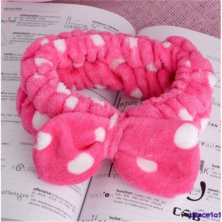 Băng đô mềm mại đính nơ to