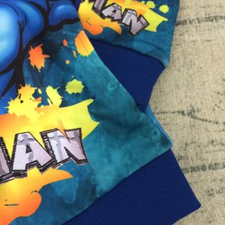 Áo khoác superman 3D cho bé trai