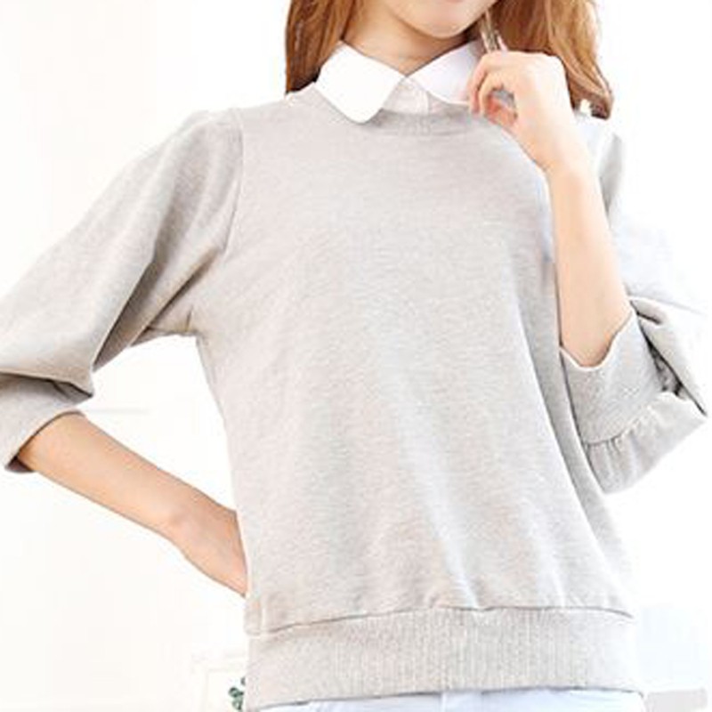 Wm ♥ Cổ Áo Rời Cổ Bẻ Phối Ren