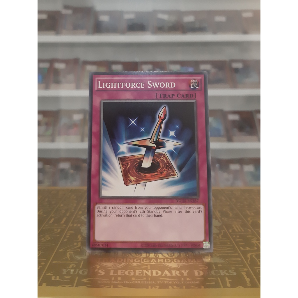 Thẻ Bài YugiOh! Mã YGLD-ENB37 - Lightforce Sword - Common - Unlimited