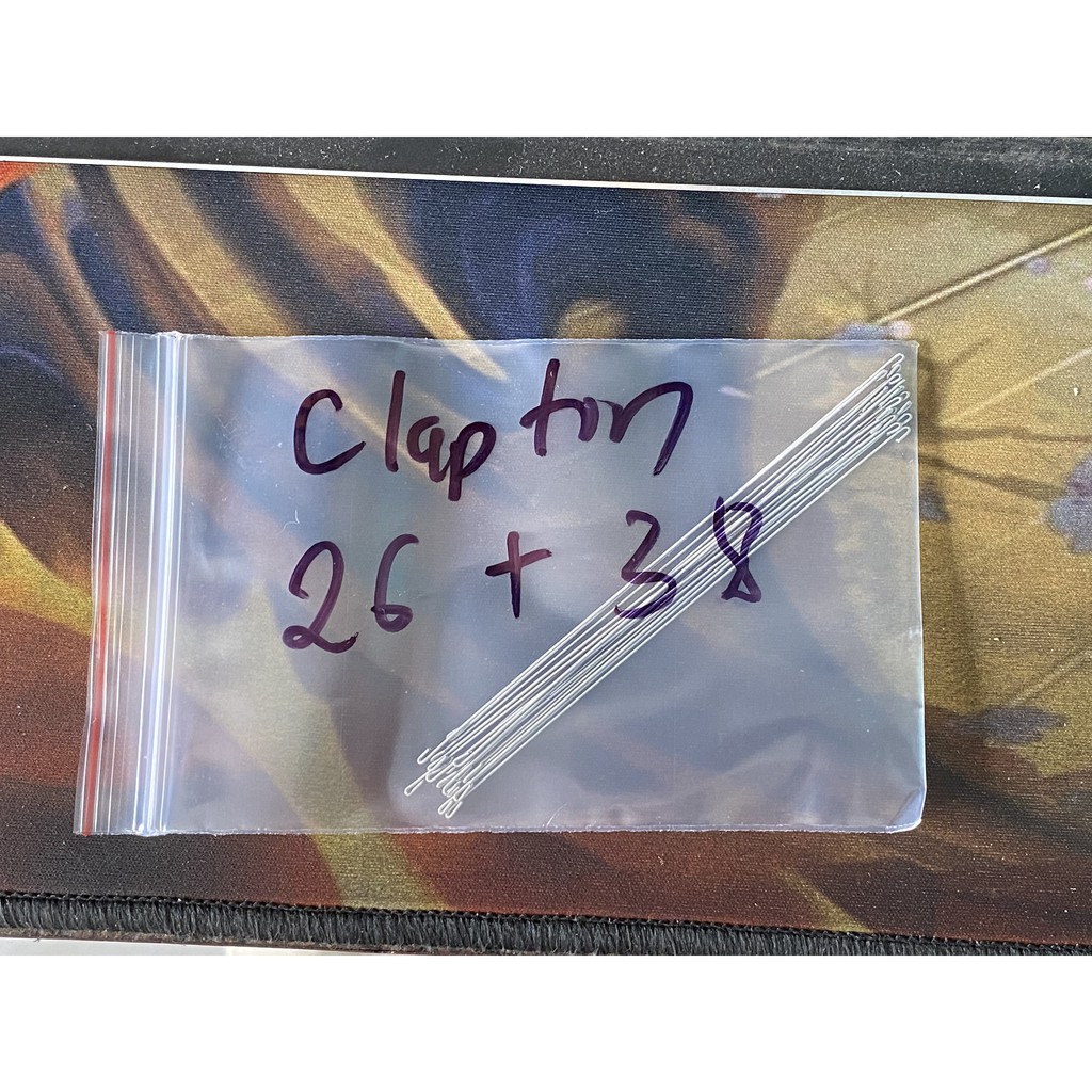 1 cái Coil clapton full ni80 1 lõi GA26 hoặc GA28 bọc GA38 (26+38 hoặc 28+38)
