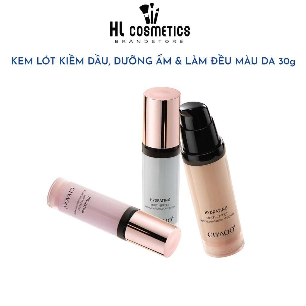 Kem Lót Kiềm Dầu, Dưỡng Ẩm &amp; Làm Đều Màu Da CIYAOO Multi – Effect Hydrating Makeup Base Cream 30G