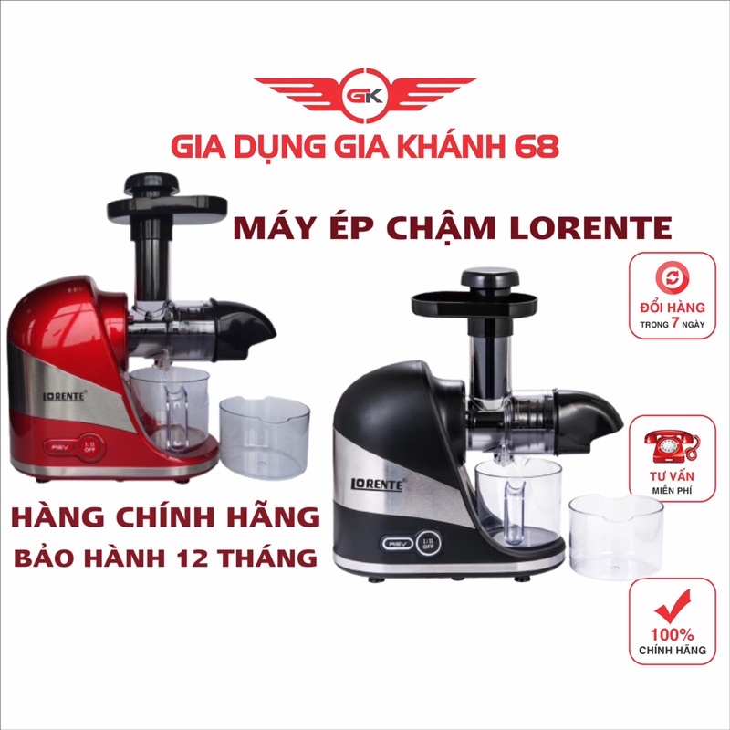 Máy Ép Chậm Lorente LT-2066-Siêu Phẩm 2022- Hàng Chính Hãng-BH 12 Tháng